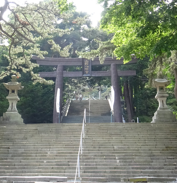 旧国幣中社（現函館八幡宮）